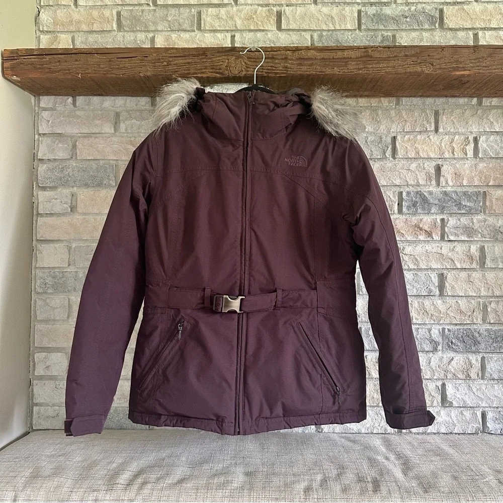 The North Face Greenland Jacket Women Medium Goose Down Puffer Winter Coat EUC - Picture 7 of 16